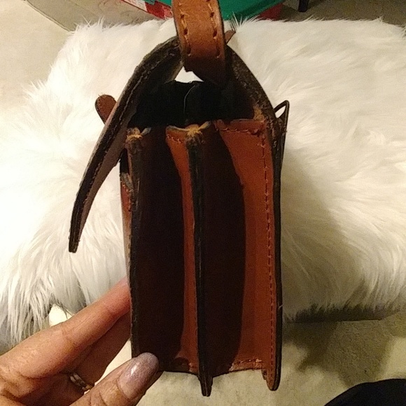 Patricia Nash Leather Crossbody / Clutch / Wriset - Picture 6 of 8